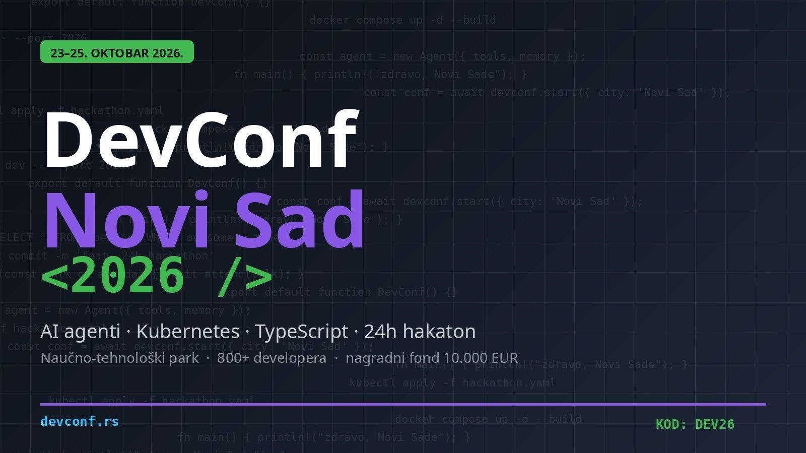 DevConf Novi Sad 2026
